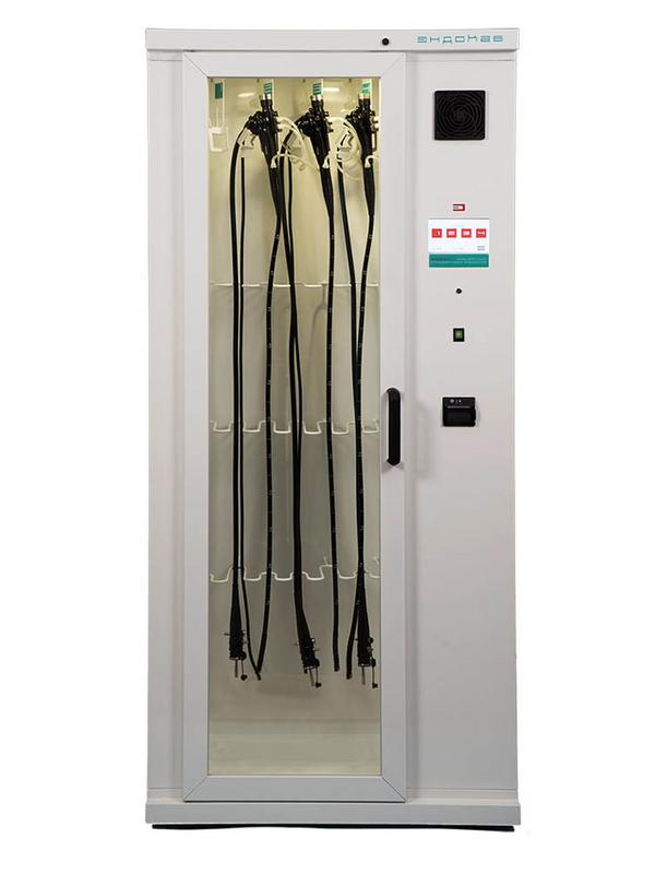Шкаф для сушки и хранения эндоскопов Эндокаб - 4А